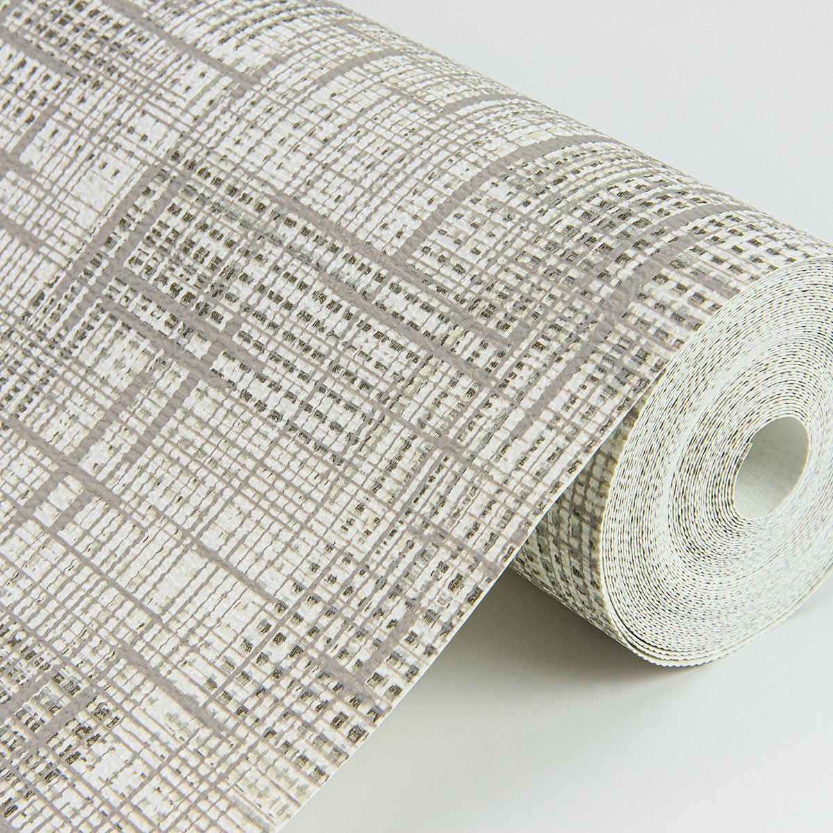 2972-86156 Ting Taupe Lattice Wallpaper