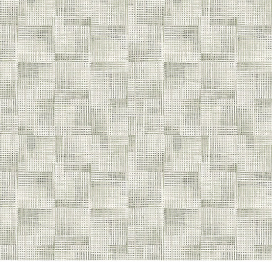 2972-86159 Ting Sage Lattice Wallpaper