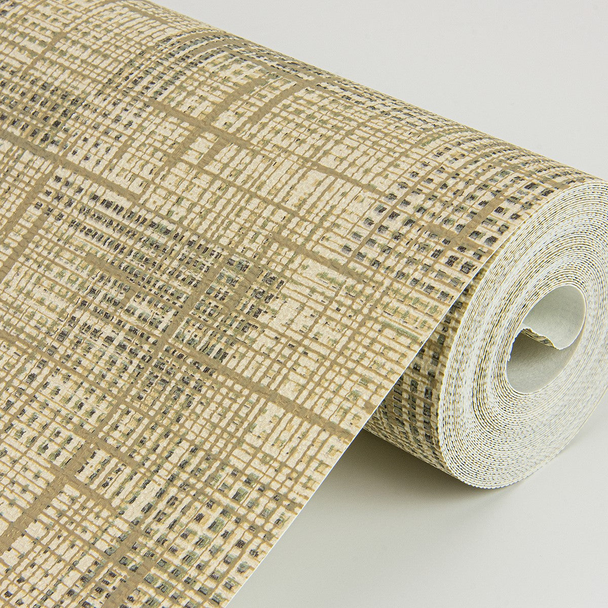 2972-86160 Ting Brown Lattice Wallpaper