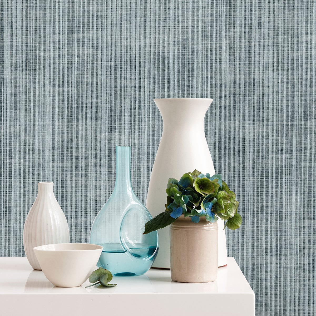 2972-86172 Yawen Blue String Wallpaper