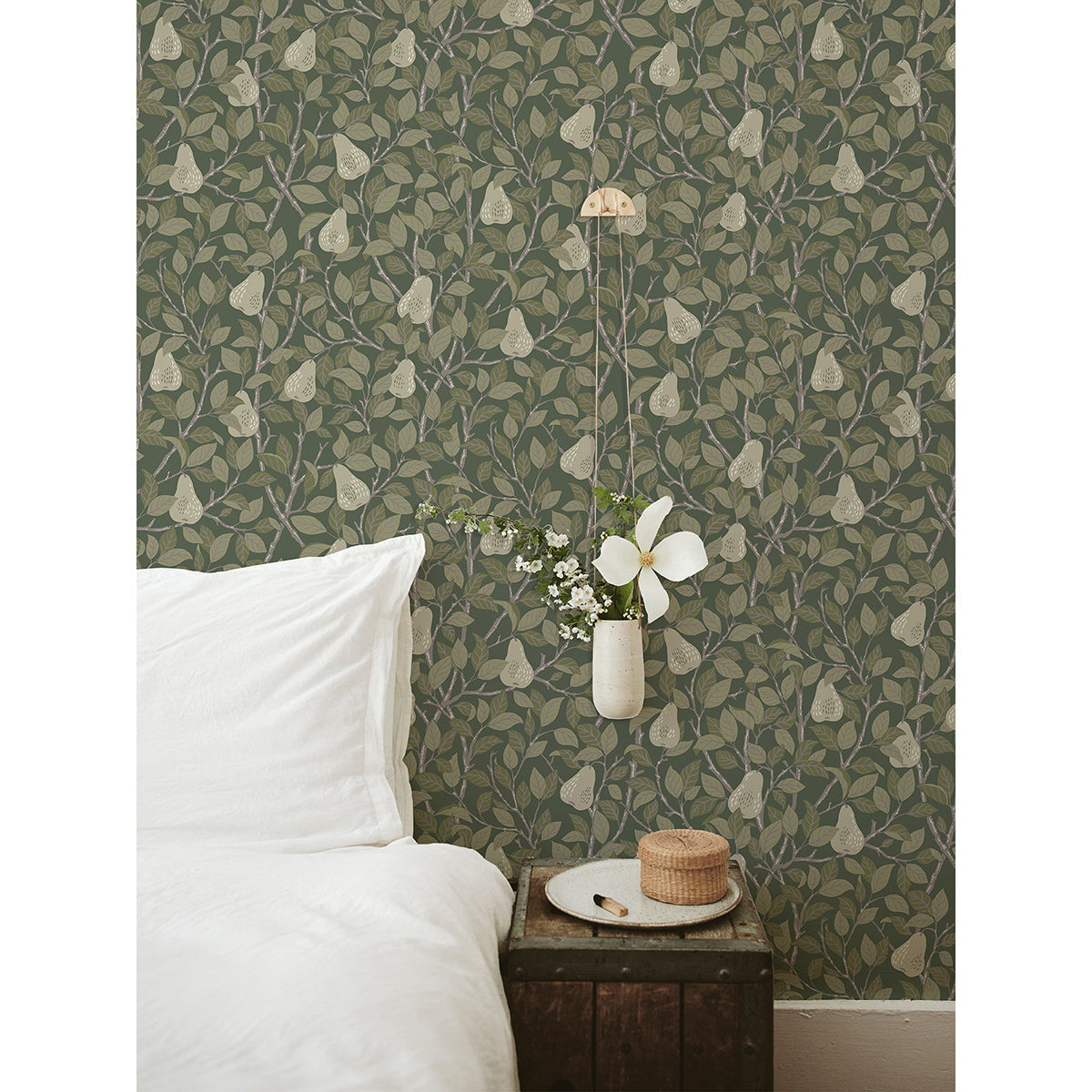 2999-13105 Pirum Green Pear Wallpaper