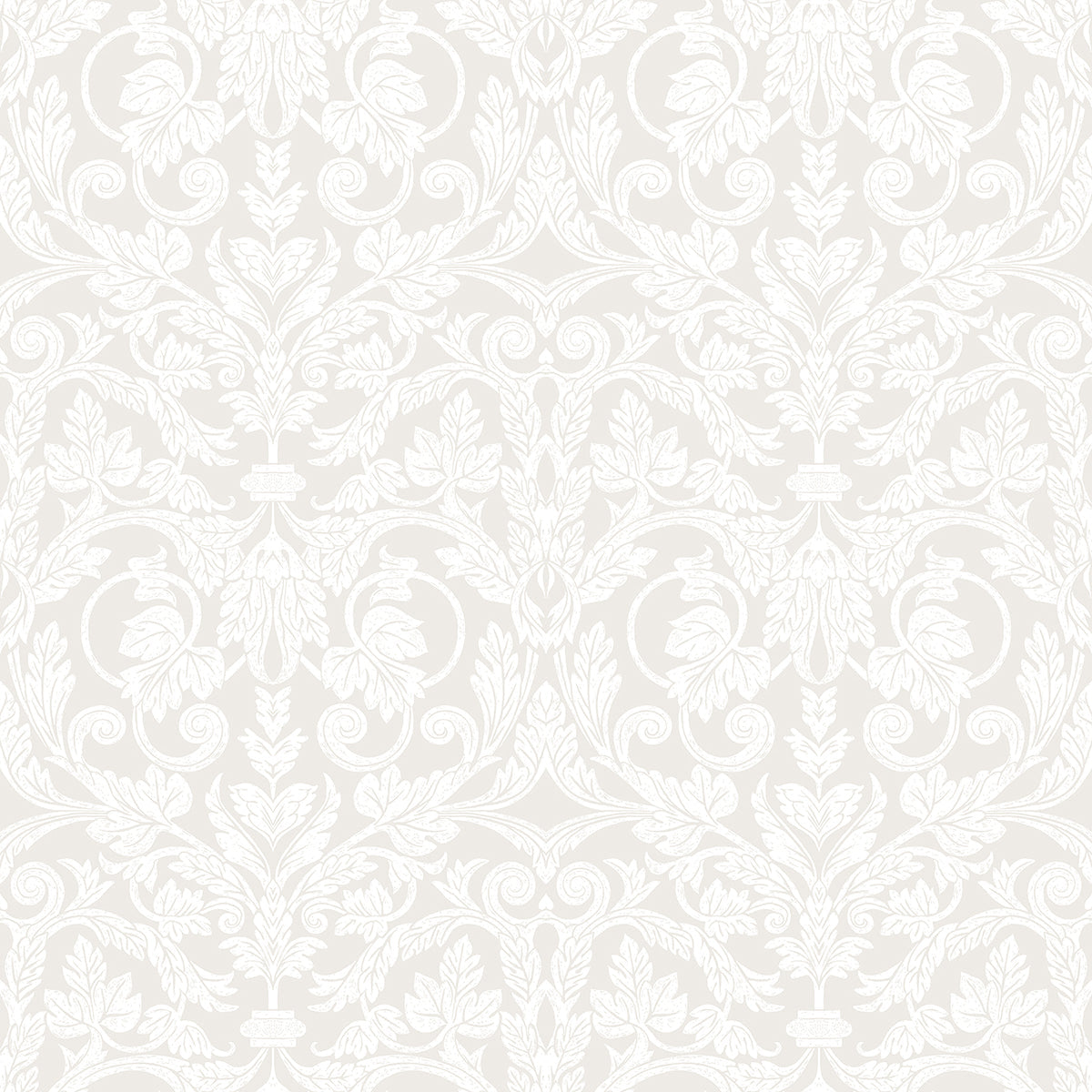 2999-14005 Rosali Cream Scroll Damask Wallpaper