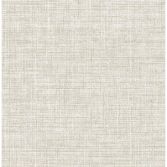 2999-24273 Tuckernuck Taupe Linen Wallpaper