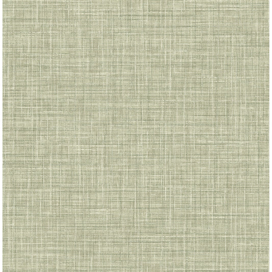  2999-25792 Tuckernuck Green Linen Wallpaper