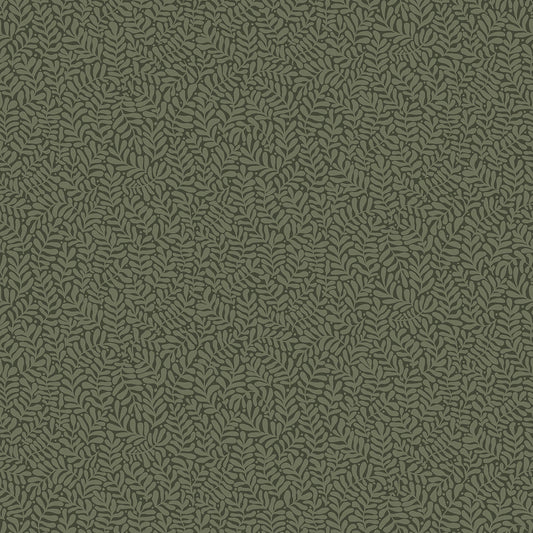  2999-55000 Anna Dark Green Fern Trail Wallpaper