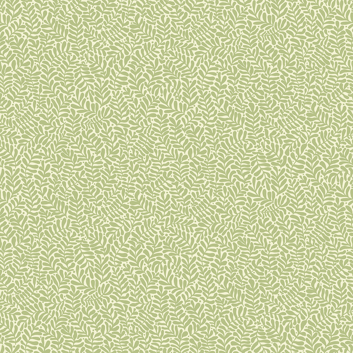  2999-55001 Anna Light Green Fern Trail Wallpaper