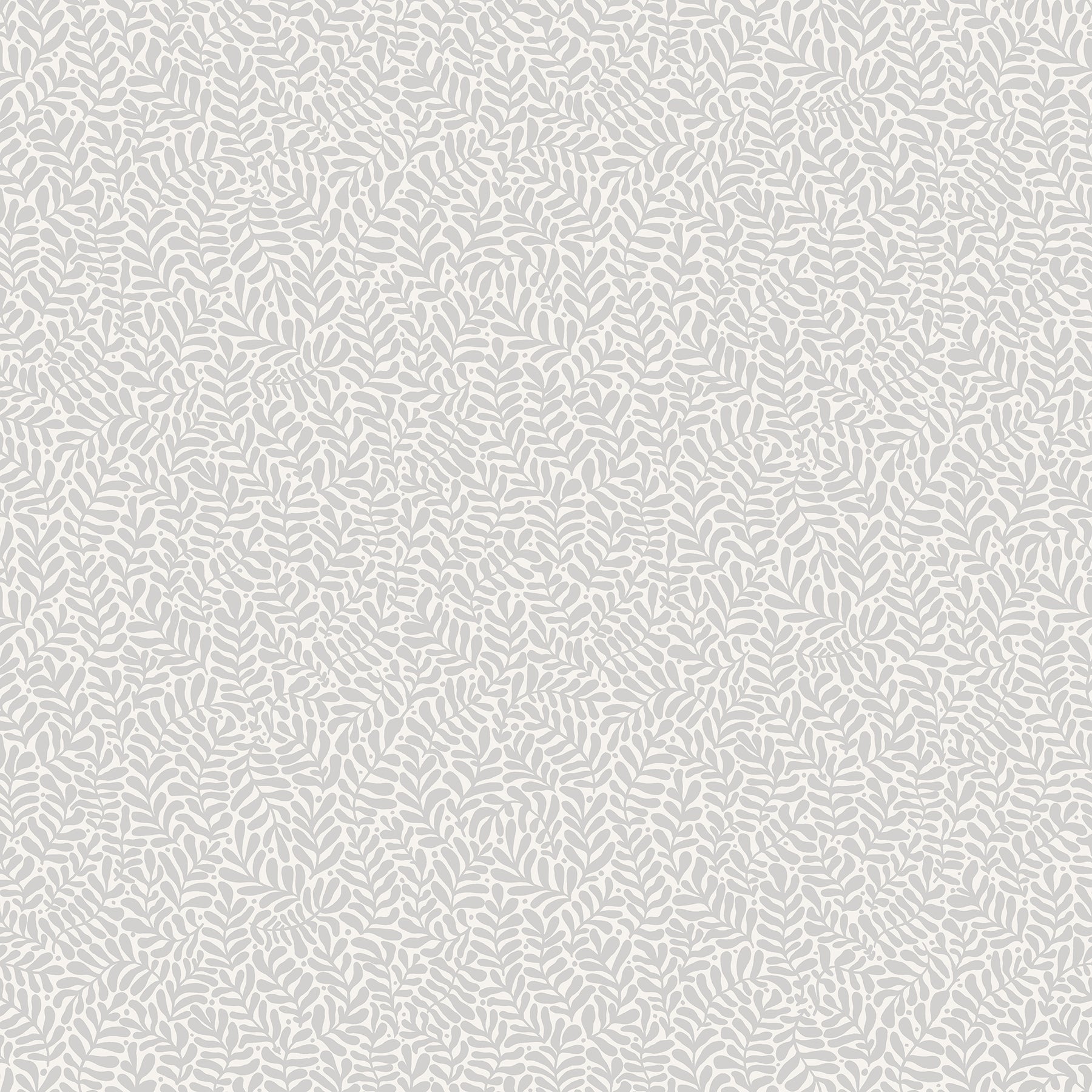  2999-55004 Anna Light Grey Fern Trail Wallpaper