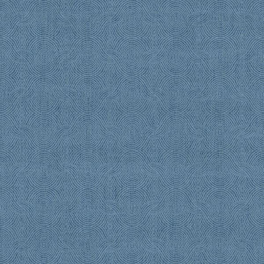 3113-12051 Spindrift Navy Swirl Wallpaper