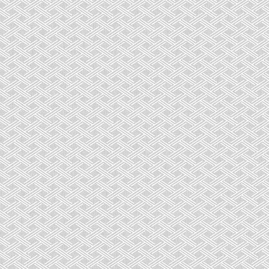 3113-12084 Sweetgrass Grey Trellis Wallpaper