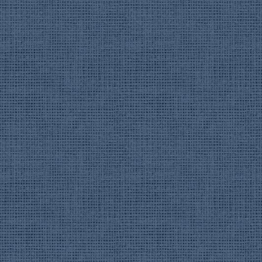 3122-10002 Nimmie Navy Woven Grasscloth Wallpaper