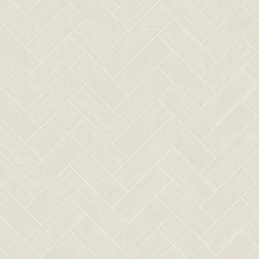 3122-10120 Kaliko Light Grey Wood Herringbone Wallpaper
