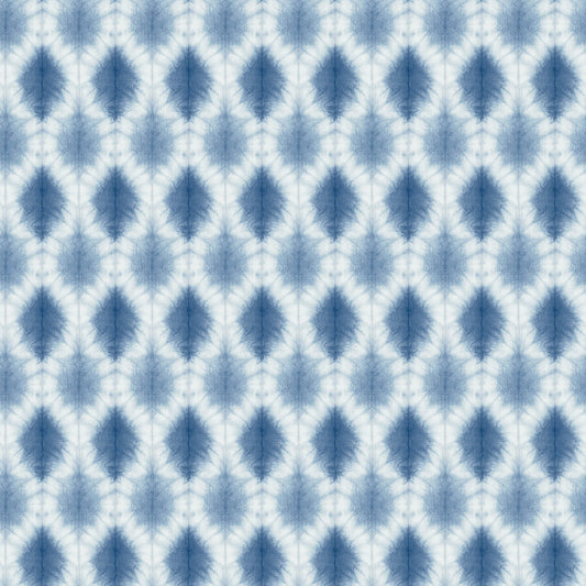 3122-10302 Mombi Navy Diamond Shibori Wallpaper