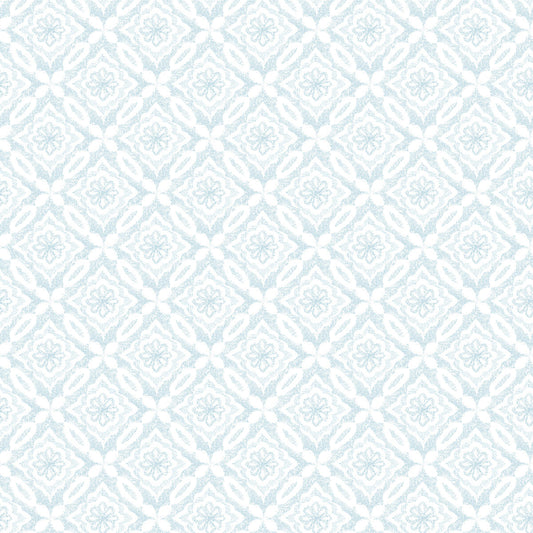 3122-10704 Hugson Teal Quilted Damask Wallpaper