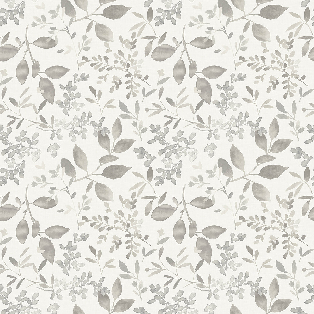 3122-11100 Tinker Grey Woodland Botanical Wallpaper