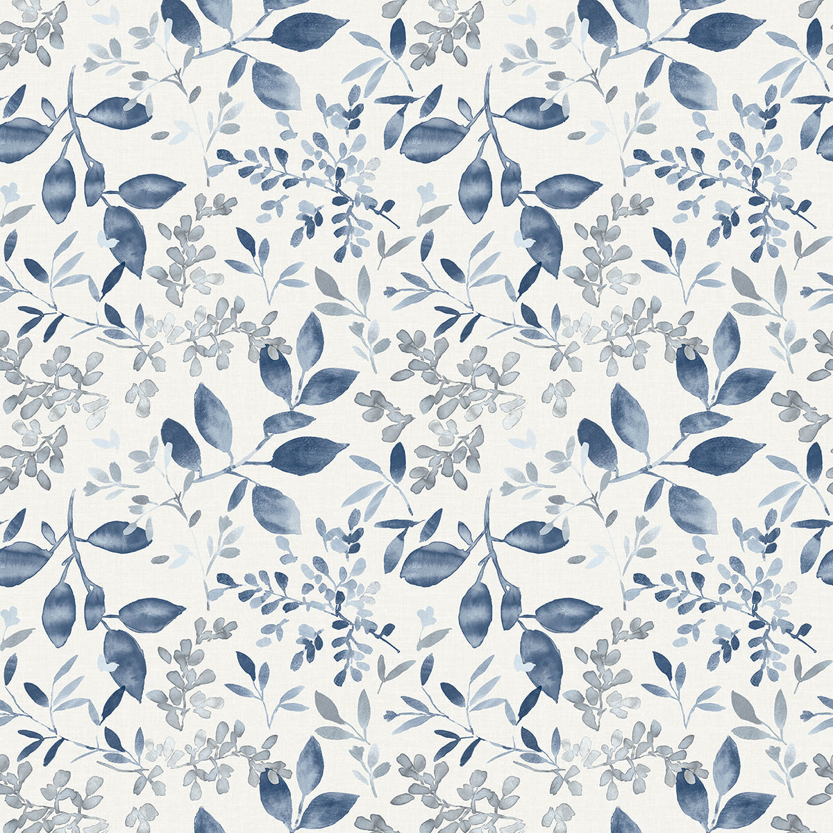 3122-11102 Tinker Navy Woodland Botanical Wallpaper