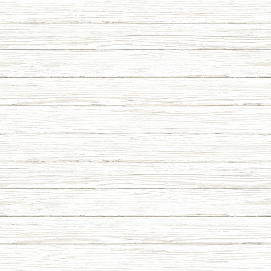 3122-11200 Ozma White Wood Plank Wallpaper
