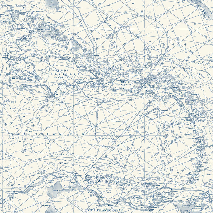 4071-71056 Charts Navy Nautical Chart Wallpaper