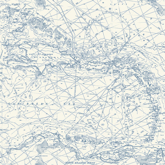 4071-71056 Charts Navy Nautical Chart Wallpaper