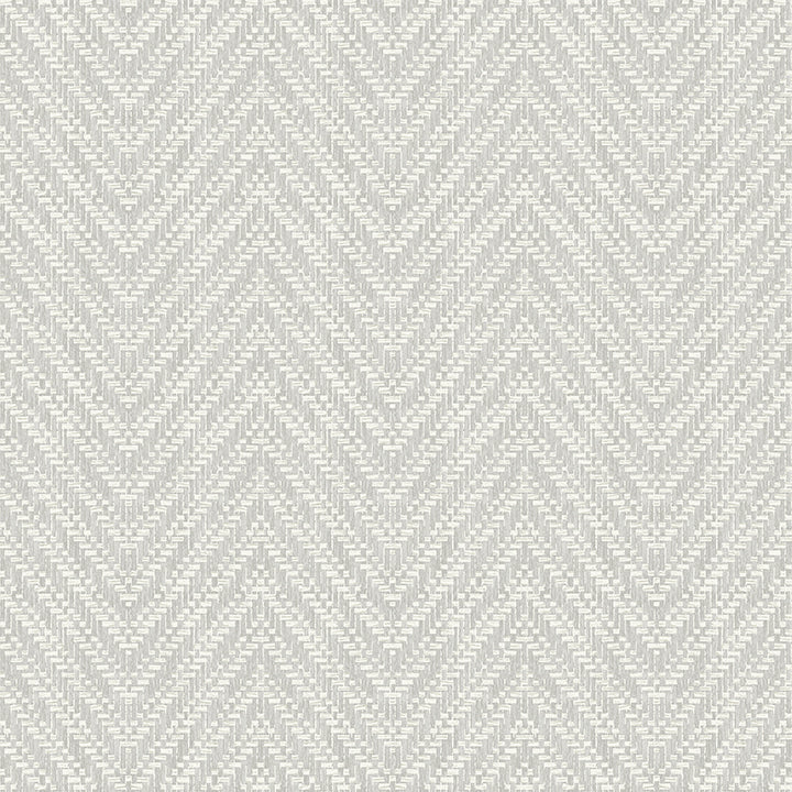 4074-26652 Glynn Light Grey Chevron Wallpaper