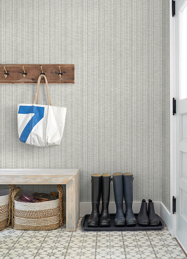 4074-26657 Simon Grey Woven Texture Wallpaper