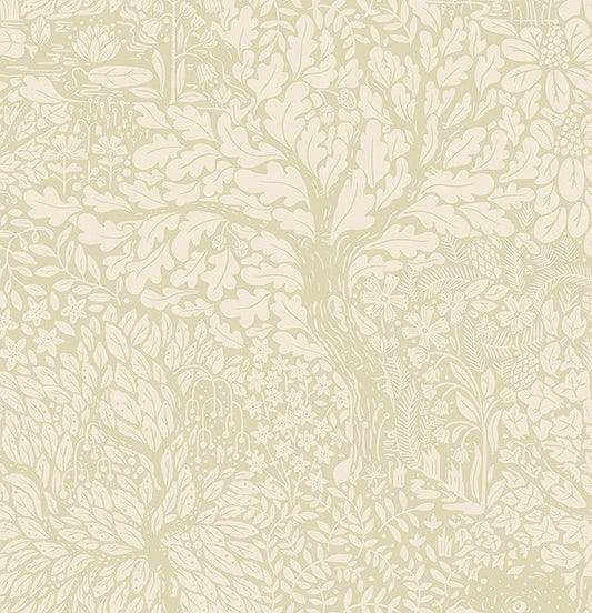 4080-83109 Olle Neutral Forest Sanctuary Wallpaper
