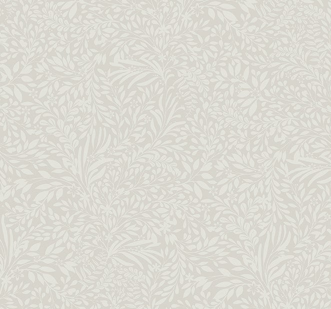 4080-92116 Kristina Light Grey Botanical Wallpaper
