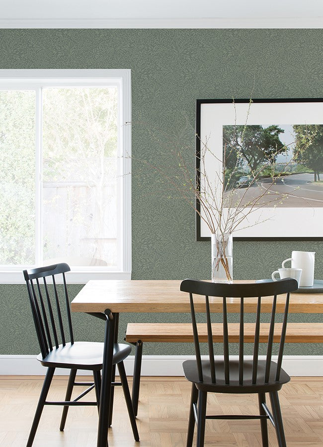 4080-92117 Kristina Moss Botanical Wallpaper