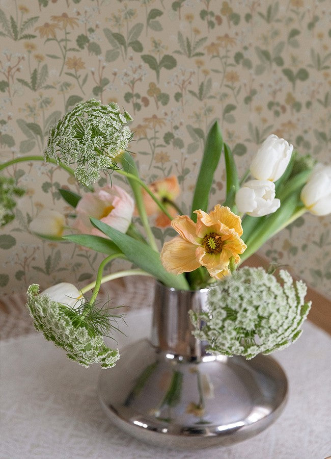 4080-92135 Magdalena Light Yellow Dandelion Wallpaper
