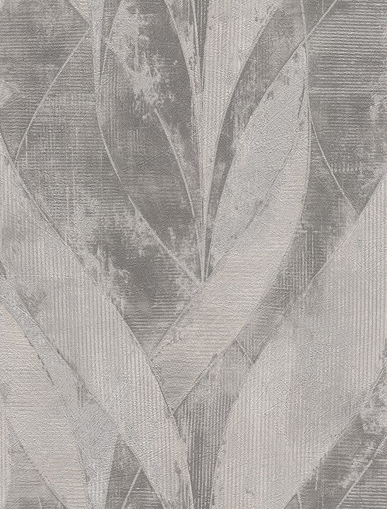 4096-520040 Blake Sterling Leaf Wallpaper