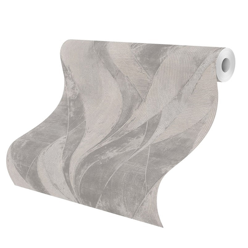 4096-520040 Blake Sterling Leaf Wallpaper
