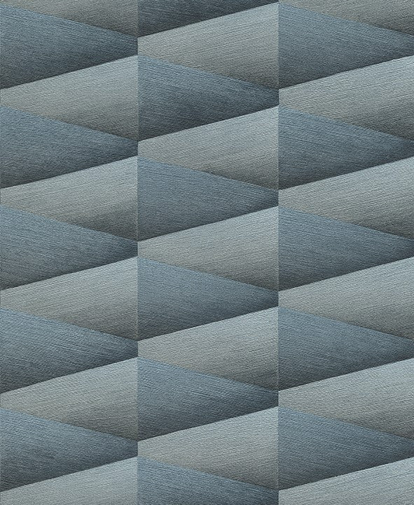 4096-554656 Shae Indigo Geo Wallpaper