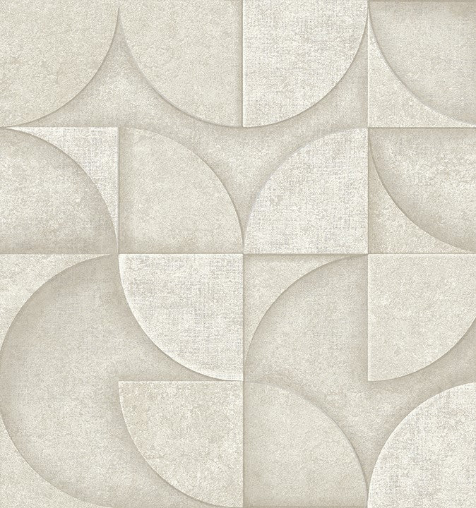 4125-26747 Addison Blush Retro Geo Wallpaper