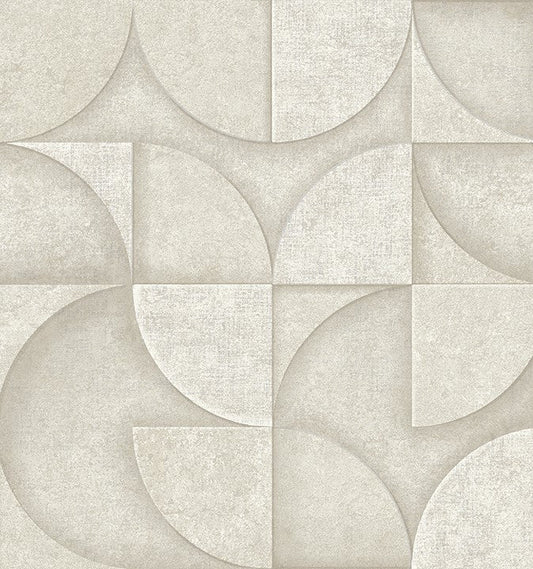 4125-26747 Addison Blush Retro Geo Wallpaper