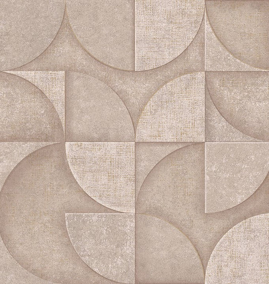 4125-26748 Addison Blush Retro Geo Wallpaper