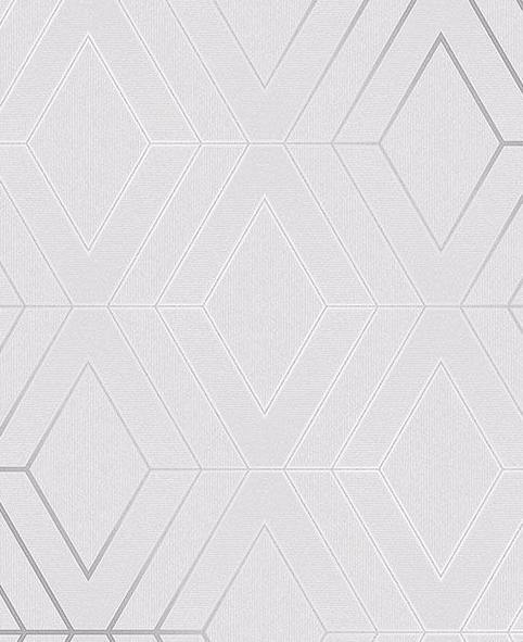 WM423440 Geometric Gray Silver Glitter Triangle Wallpaper - wallcoveringsmart