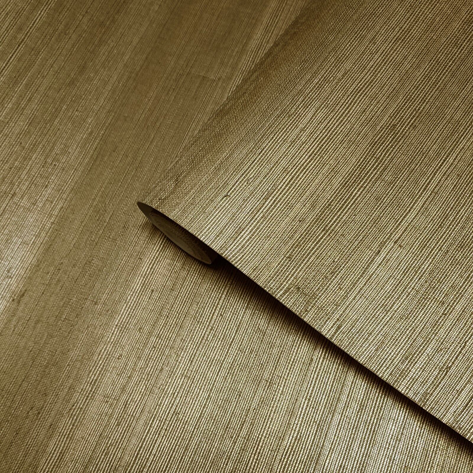 2972-86119 Caihon Bronze gold metallic natural Sisal Grasscloth Modern Wallpaper