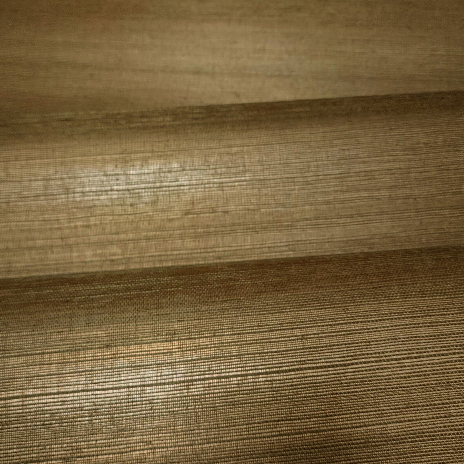 2972-86119 Caihon Bronze gold metallic natural Sisal Grasscloth Modern Wallpaper
