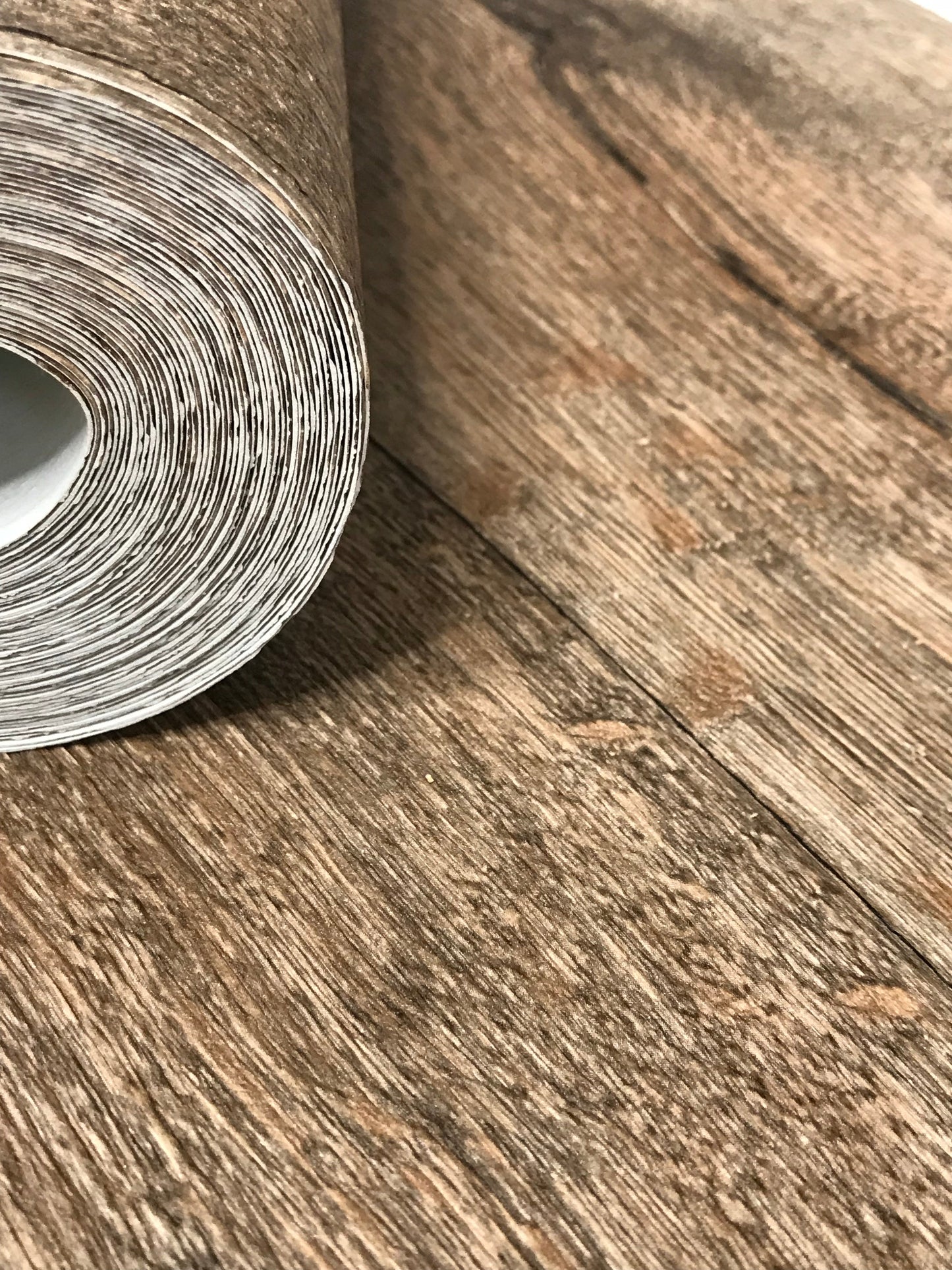 Wood Plank Realistic Textured Matte Wallpaper