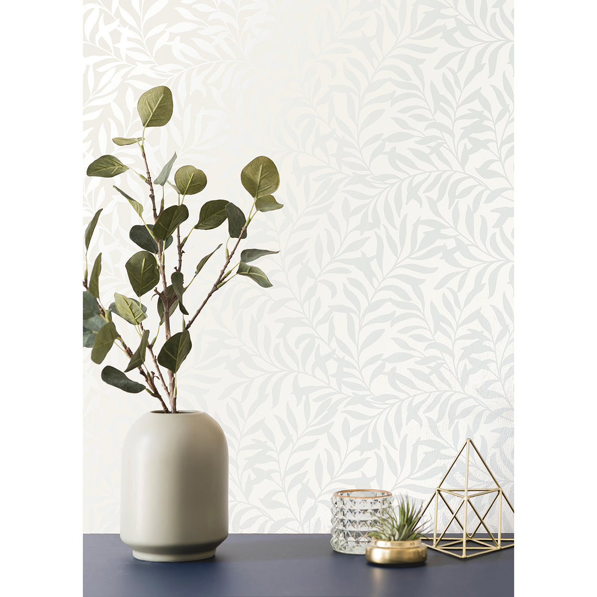 M1666 Salix Silver Leaf Wallpaper