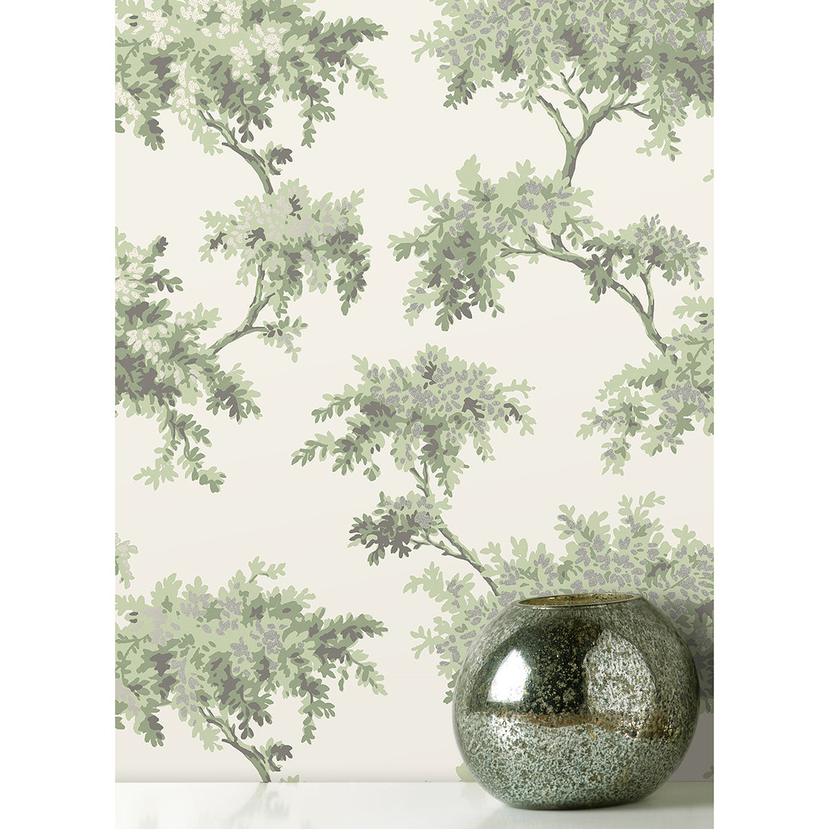 M1674 Ashdown Sage Tree Wallpaper