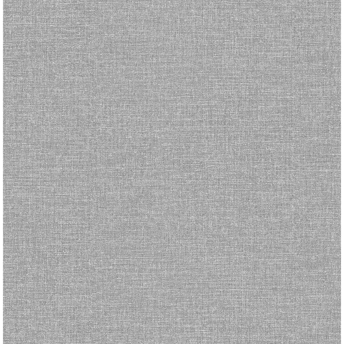 M1702 Glen Dark Grey Linen Wallpaper