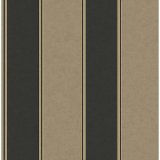 M1707 Rydia Black Stripe Wallpaper
