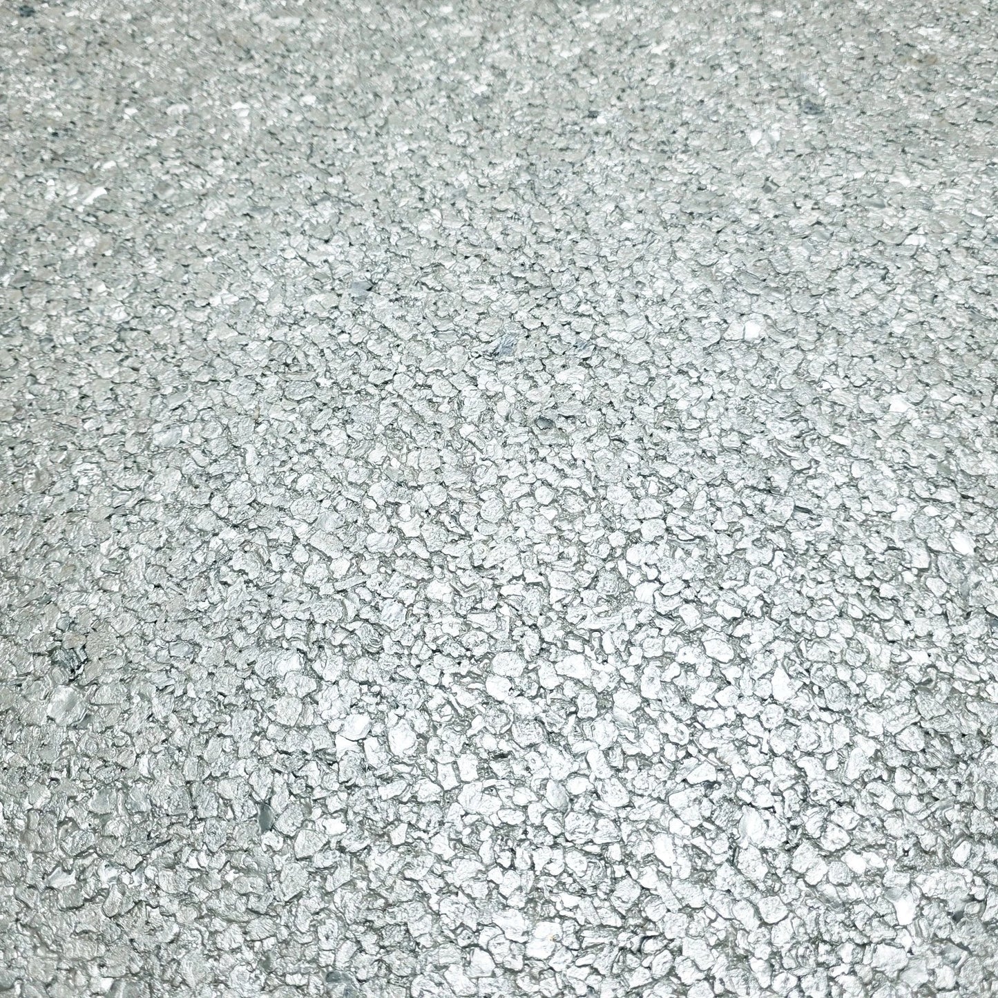 WM0002MBP Gray silver metallic Pearl Big Chip Natural Real Mica Stone Wallpaper Textured