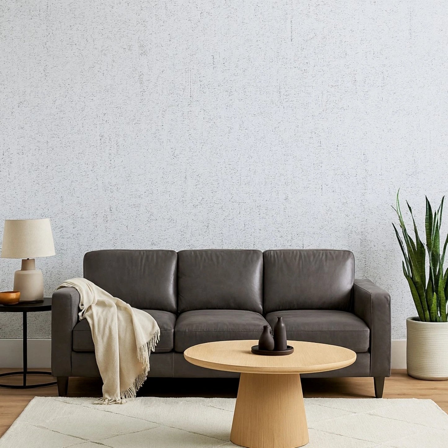 WM011KCS Real Natural cork matte off white silver metallic foil textured modern Wallpaper