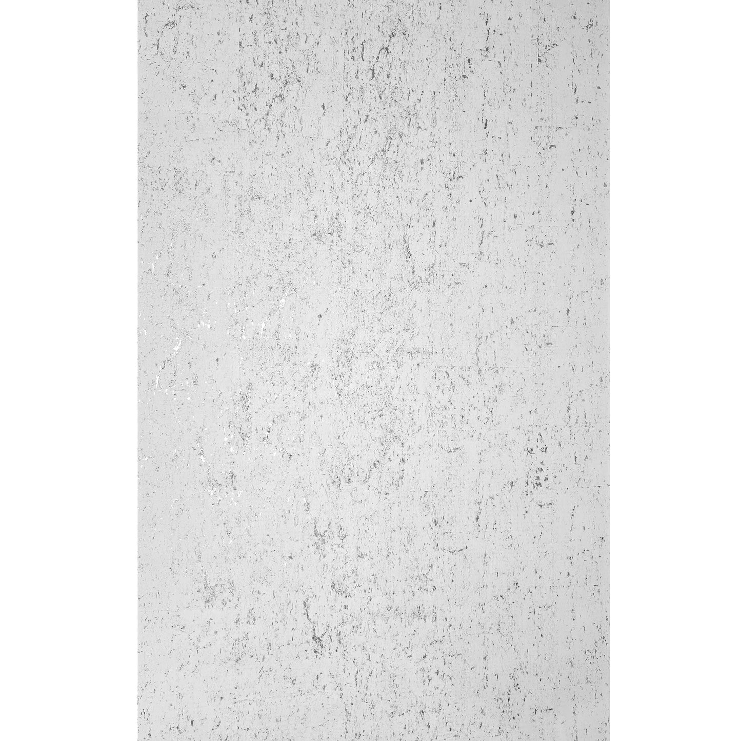 WM011KCS Real Natural cork matte off white silver metallic foil textured modern Wallpaper