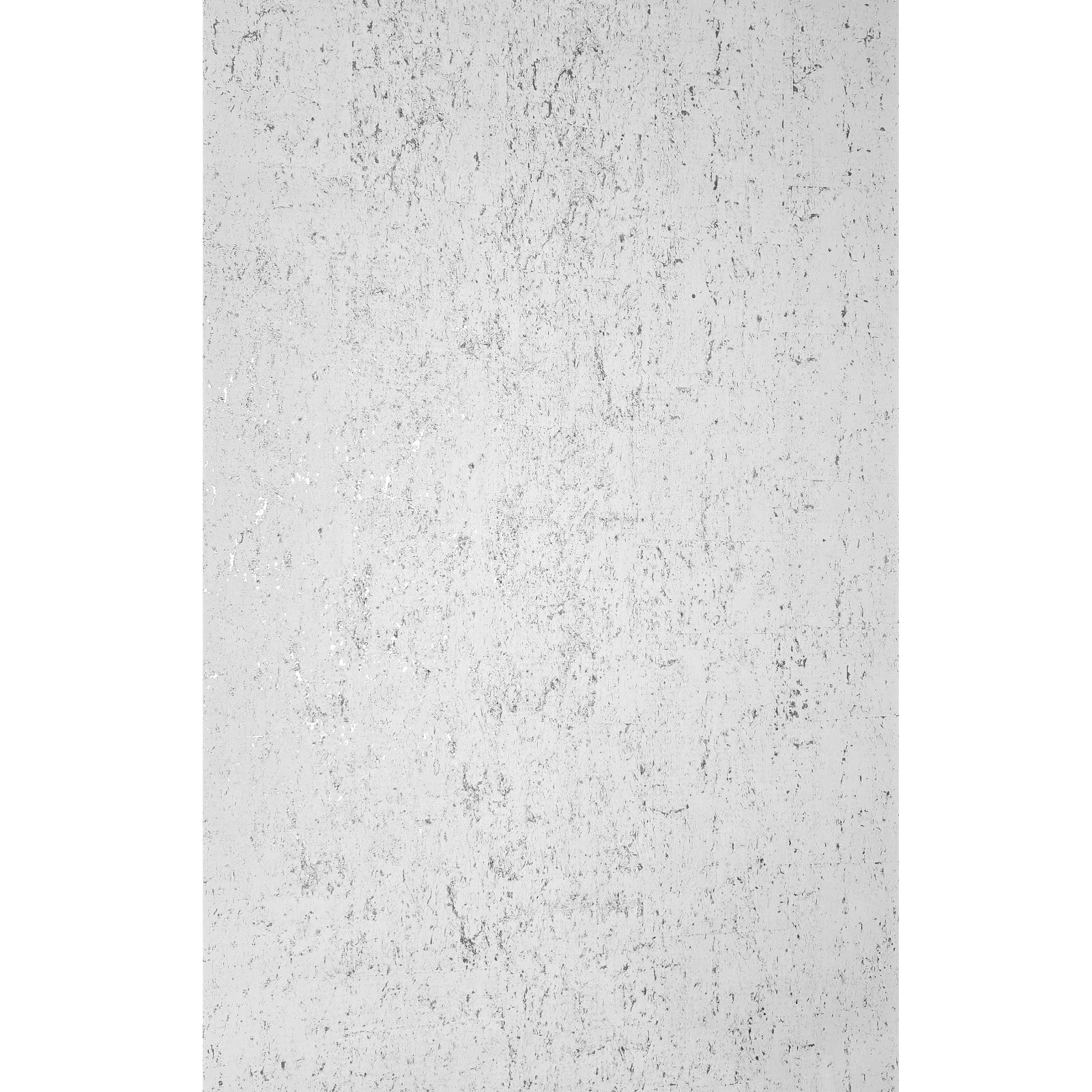 WM011KCS Real Natural cork matte off white silver metallic foil textured modern Wallpaper