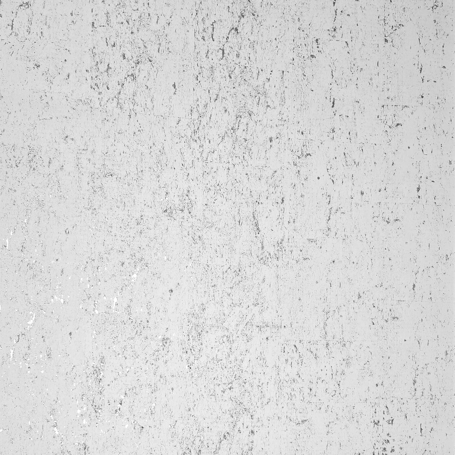 WM011KCS Real Natural cork matte off white silver metallic foil textured modern Wallpaper
