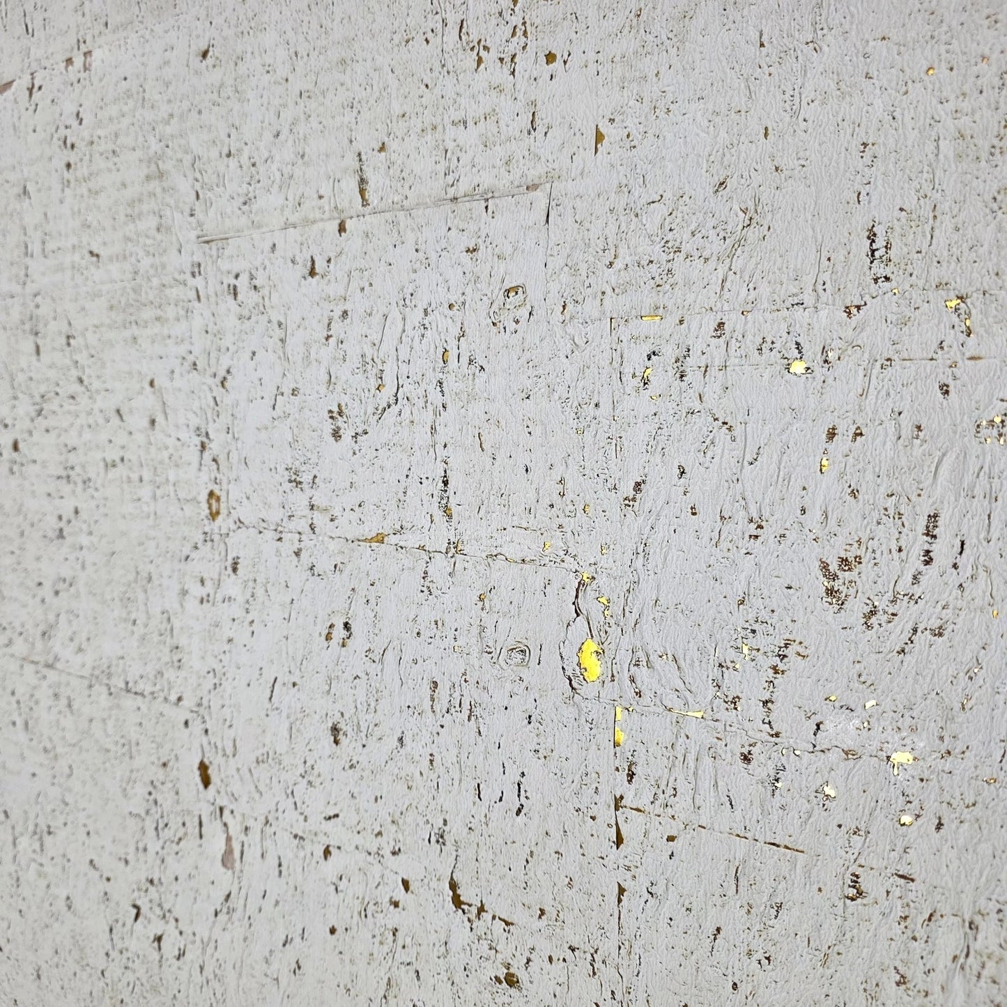 WM014KCG Real natural cork textured golden off white gold metallic foil modern Wallpaper