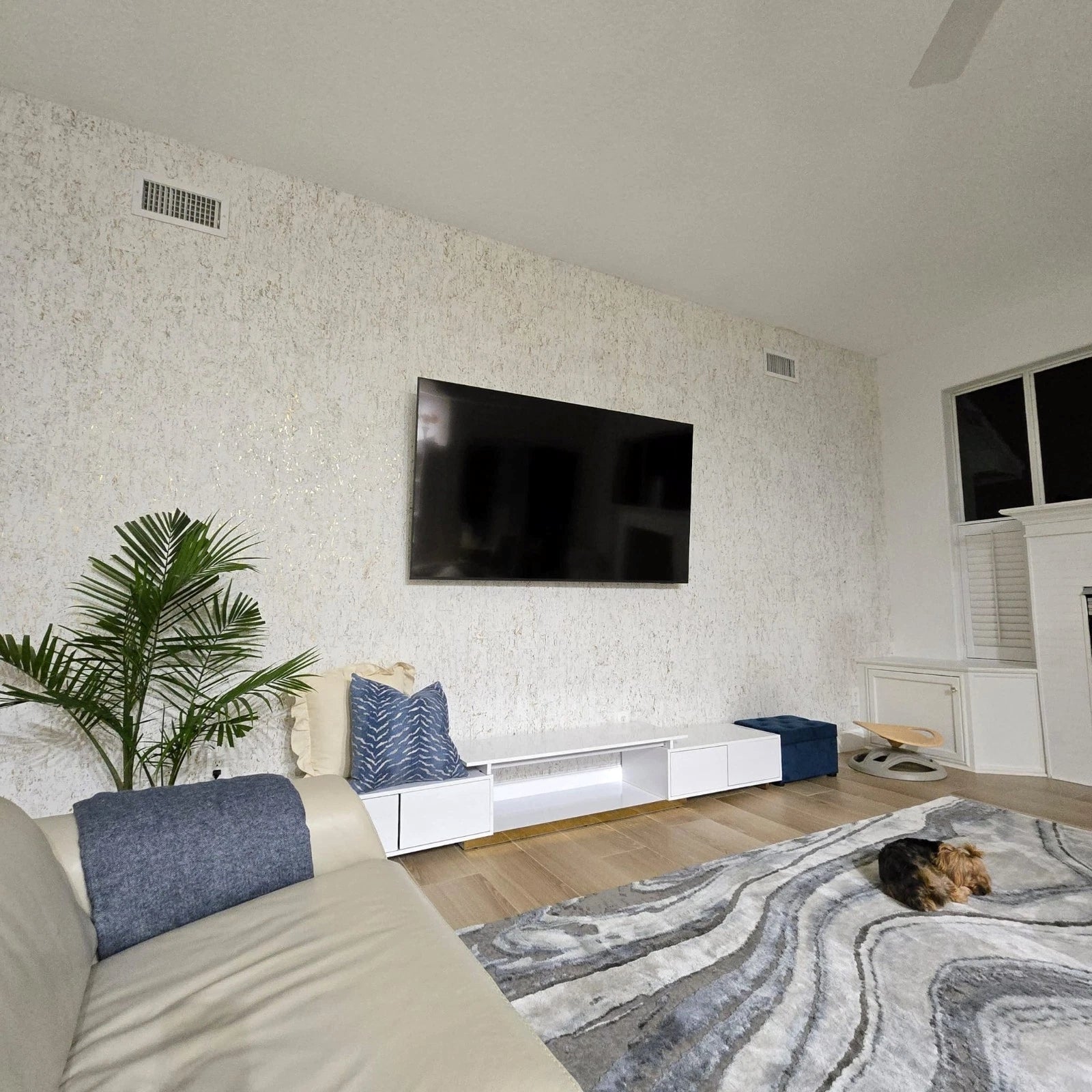 WM014KCG Real natural cork textured golden off white gold metallic foil modern Wallpaper