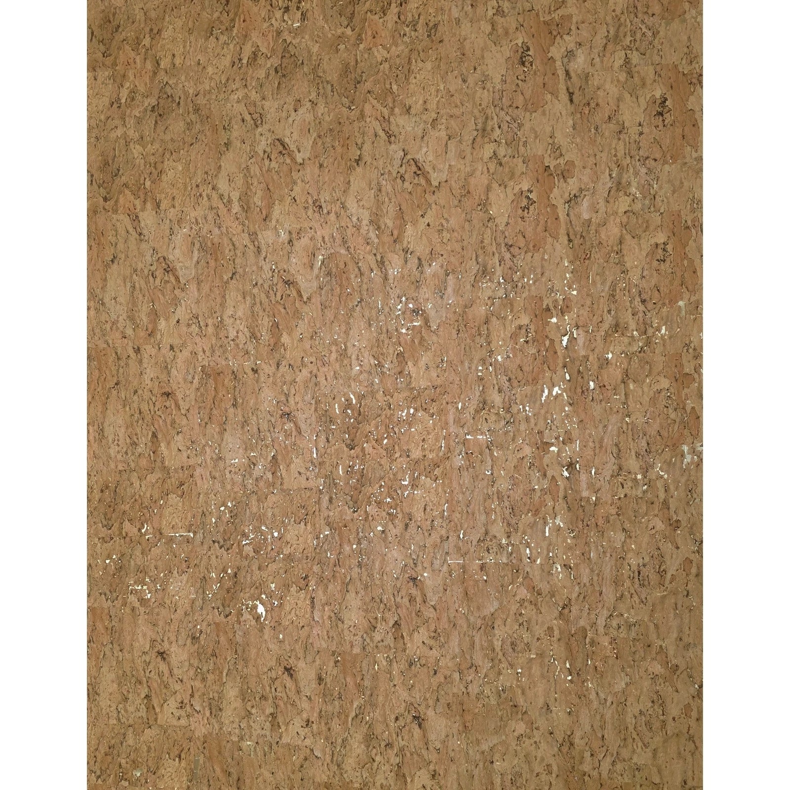 WM021KCG Real Natural cork organic sand brown gold metallic foil textured eco Wallpaper